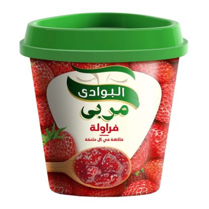 صورة البوادي مربى فراولة - 190 جرام