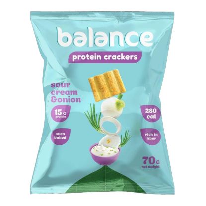 صورة بالنس مقرمشات البروتين بالساور كريم - 70 جم