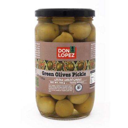 صورة زيتون اخضر مخلل دون لوبيز - 720جم