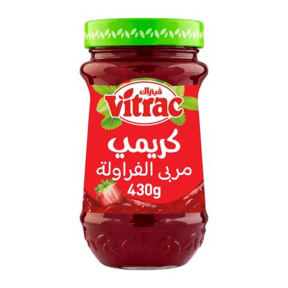 صورة فيتراك مربى فراولة كريمي - 430 جرام