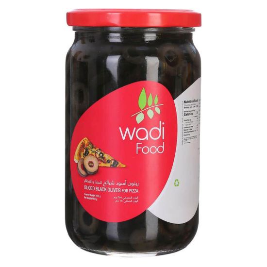 صورة وادي فوود زيتون أسود شرائح - 650 جرام