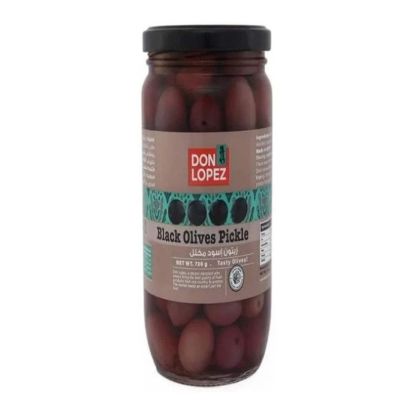 صورة زيتون أسود مخلل دون لوبيز - 720جم