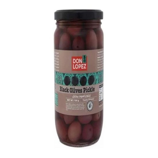 صورة زيتون أسود مخلل دون لوبيز - 720جم