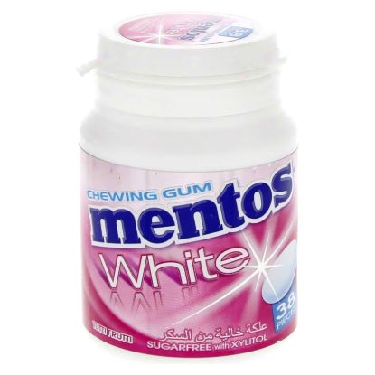 صورة مينتوس لبان أبيض بالفواكه - 38 قطعة