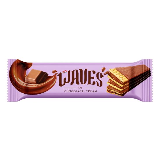 صورة ويفر نوفي ويفز بكريمة الشوكولاتة