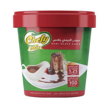 صورة صوص ديمي جلاس شيفي ميكس - 100جرام