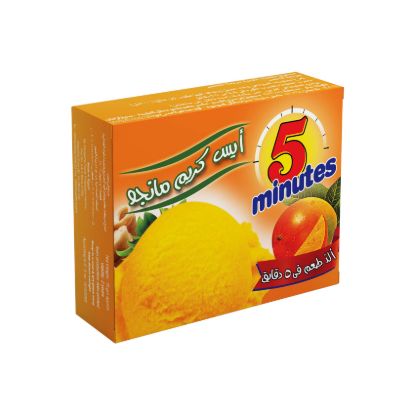 صورة ايس كريم مانجو 5 مينيتس - 75 جم
