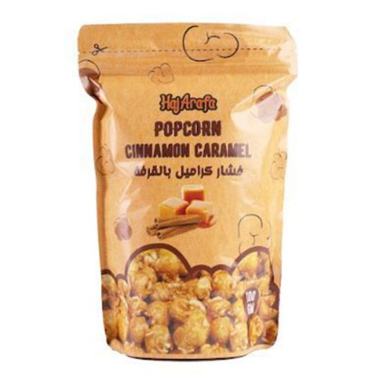 صورة حاج عرفة فشار بطعم الكراميل بالقرفة - 100 جرام