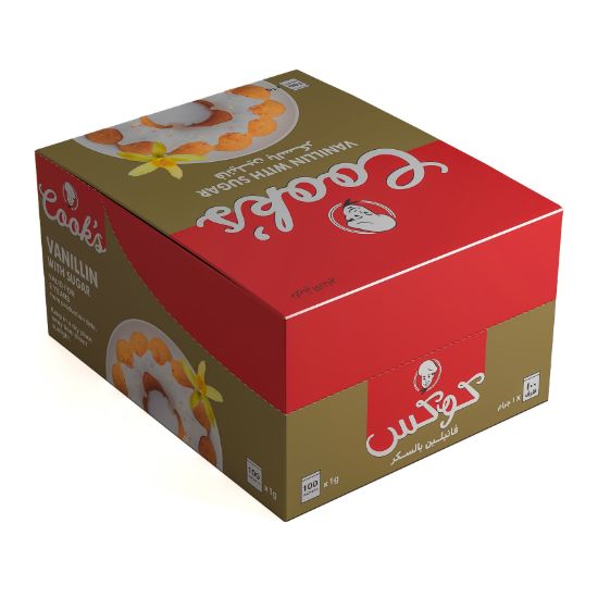 صورة فانيليا كوكس، 1 جم - 100 عبوة