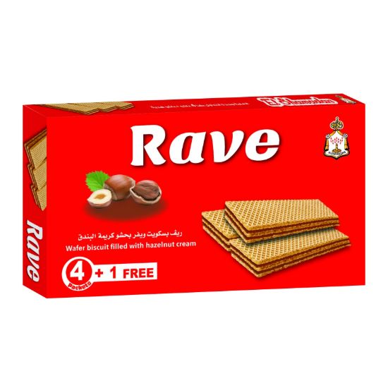 صورة راف ويفر بكريمة البندق - 5 قطع