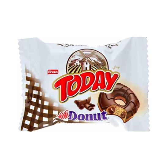 صورة دونات توداي بالشوكولاتة والفانيليا - 1 قطعة