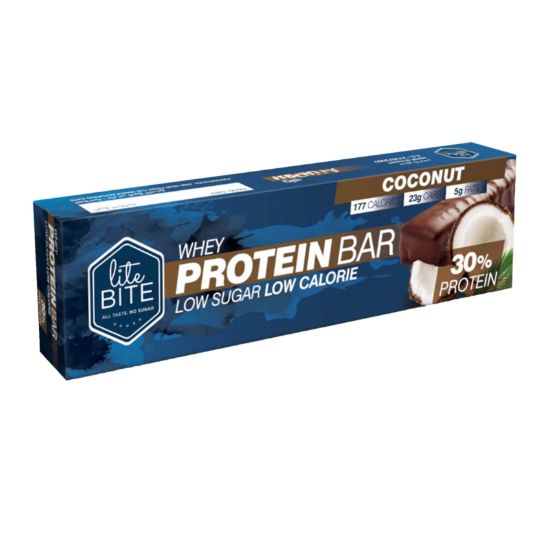 صورة بار بروتين لايت بايت بجوز الهند - 70 جرام