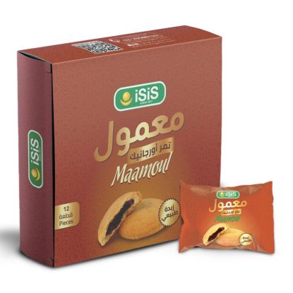 صورة إيزيس معمول بالتمر- 25 جرام - 12 قطعة