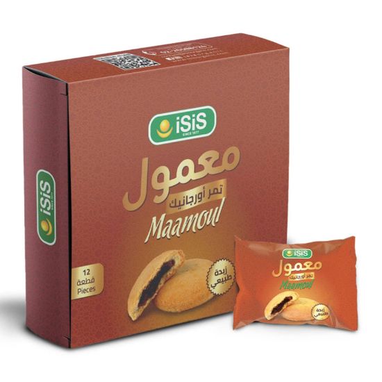 صورة إيزيس معمول بالتمر- 25 جرام - 12 قطعة