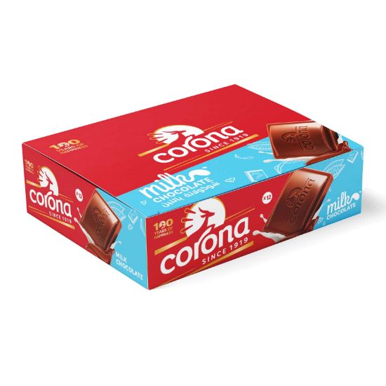 صورة شوكولاتة بالزبدة كورونا، 27 جم - 12 عبوة