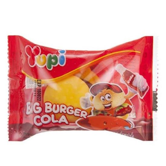 صورة حلوى يوبي على شكل برجر بطعم الكولا - 28 جم