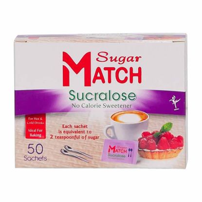 صورة شوجر ماتش سكرالوز محلى بدون سعرات - 50 كيس