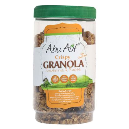 صورة حبوب جرانولا ابو عوف بالتوت البري والزبيب - 350 جم
