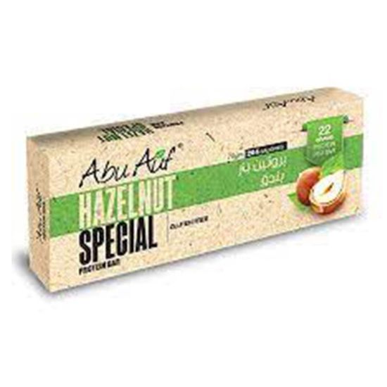 صورة أبو عوف بار بروتين بالبندق - 70 جرام