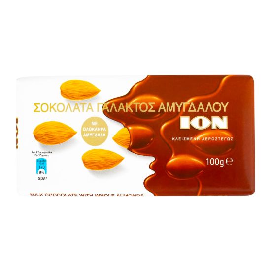 صورة شيكولاتة أيون ميلك باللوز - 100 جم