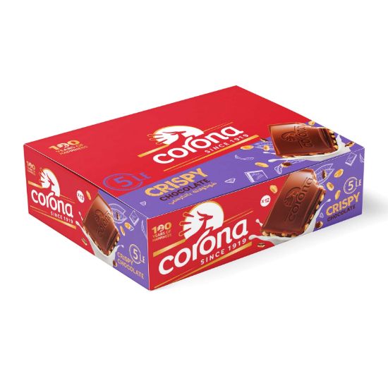 صورة شوكولاتة كريسبي كورونا، 35 جم - 12 عبوة