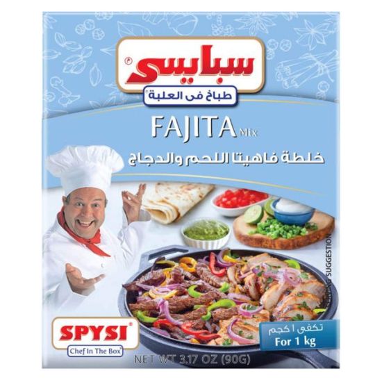 صورة خلطة توابل للفاهيتا اللحم والدجاج سبايسي - 90 جرام