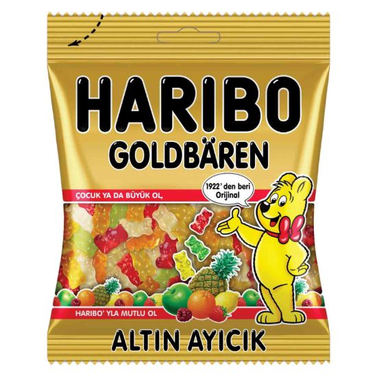 صورة حلوى جيلي هاريبو الذهبية على شكل دببة - 65 جم