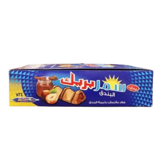 صورة سمر بريك ويفر مقرمش بكريمة البندق - 8.9 جرام - 24 باكو