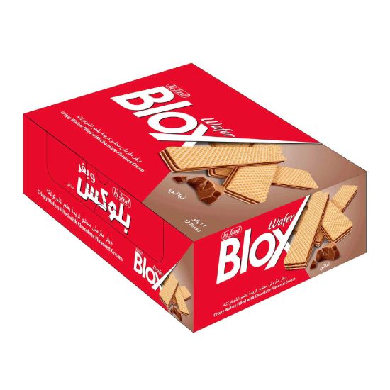 صورة بلوكس ويفر محشو بكريمة الشوكولاتة - 48 جرام - 6 باكو