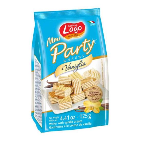 صورة ويفر لاجو ميني بارتي بكريمة الفانيليا - 125 جم