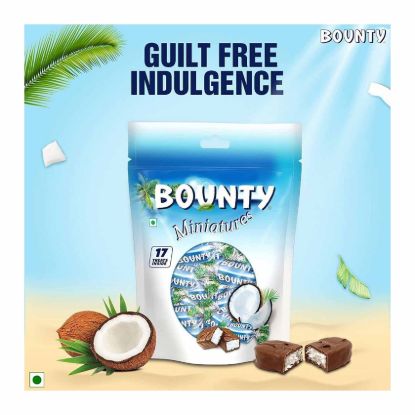 صورة شوكولاتة باونتي مينيتورز بجوز الهند - 150 جرام