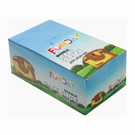 صورة كيك فن داي ماربل - 12 قطعة