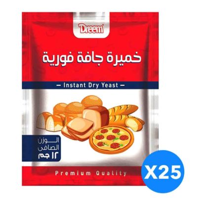 صورة خميرة فورية جافة دريم، 11 جم - 24 عبوة