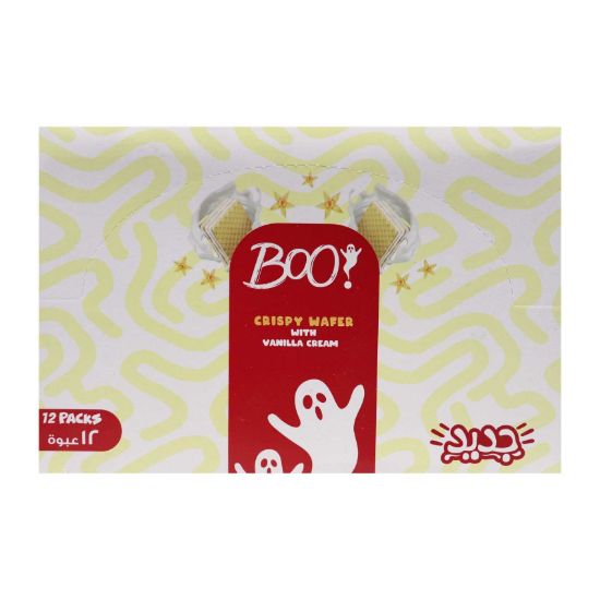 صورة ويفر فانيليا من بوو -1 قطعة -12 باكو