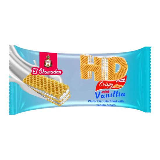 صورة شمعدان ويفر محشو بالفانيليا - 1 قطعة