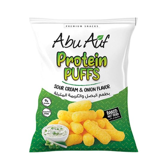 صورة أبو عوف سناكس بروتين بالبصل والكريمة المتبلة - 60 جرام