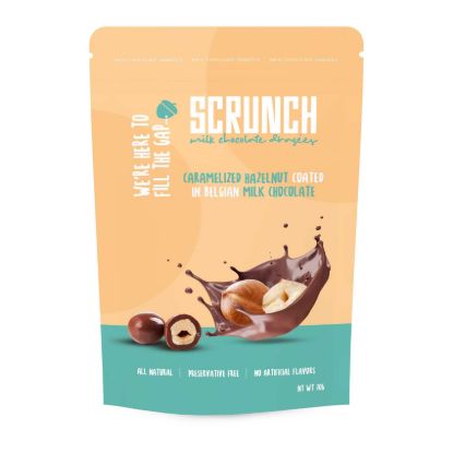 صورة سكرانش الشوكولاتة البلجيكية بالبندق - 70 جرام