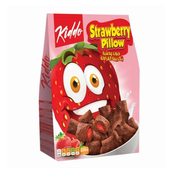 صورة حبوب افطار كيدو محشية بكريمة الفراولة - 250 جم