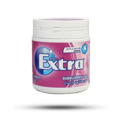 صورة اكسترا لبان خالي من السكر بطعم الفاكهة والنعناع - 60 قطعة