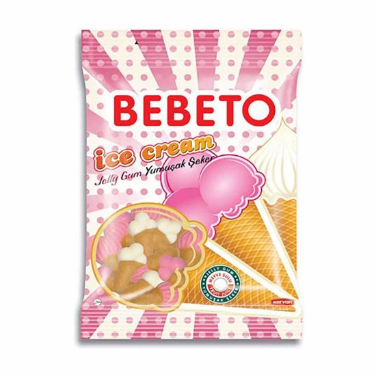 صورة بيبيتو حلوى جيلى شكل آيس كريم - 80 جرام