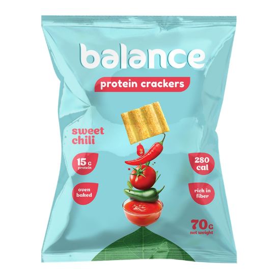 صورة بالانس مقرمشات بروتين - فلفل حلو - 70 جرام