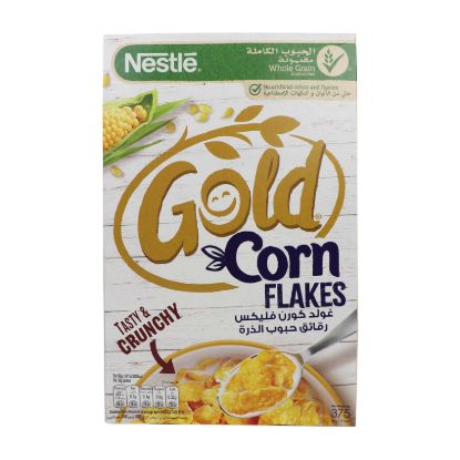 صورة نستله جولد كورن فليكس رقائق حبوب الذرة - 375 جرام