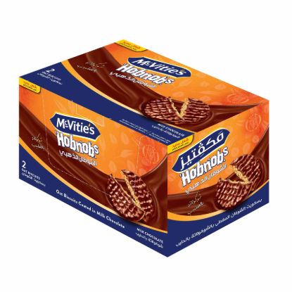 صورة بسكويت الشوفان الذهبي بنكهة الشوكولاتة بالحليب من مكفتيز - 28.5 جم - 12 قطعة