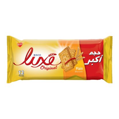 صورة بسكويت بسكو مصر لوكس سادة - 12 قطعة