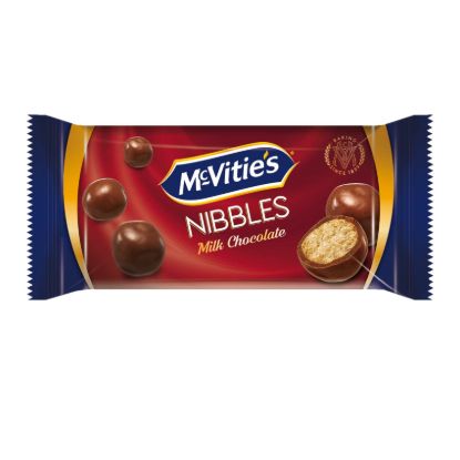 صورة مكفنتيز دايجستف نيبلز كرات بسكويت مغطاة بشوكولاتة الحليب - 37 جرام