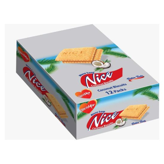صورة بسكو مصر نايس بسكويت بجوز الهند - 6 قطع - 12 باكيت