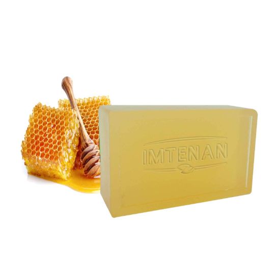 صورة صابونة جلسرين بالعسل