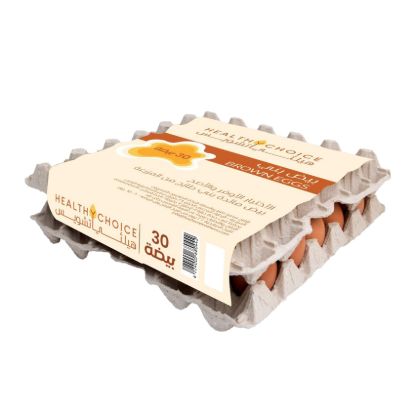 صورة بيض بني هيلثي تشويس - 30 بيضة