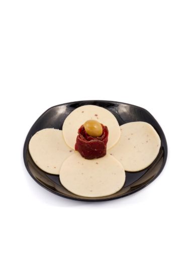 صورة أڤانتي جبنة شيدر مطبوخة بالبسطرمة